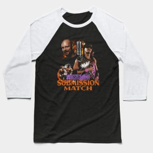 Bret Hart Vs. Stone Cold Steve Austin Submission Match Baseball T-Shirt